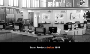 Braun-Produkte vor 1955