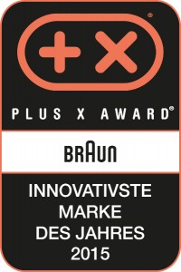 Braun erhält den Plus X Award